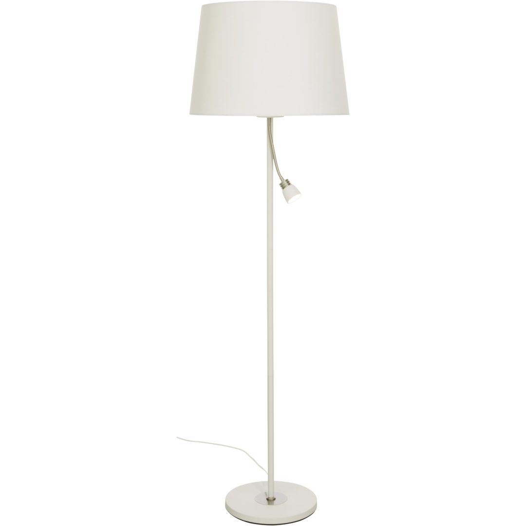 Eketorp Golvlampa., Vit/stål ANETA HOME Vit /Stål