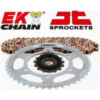 EK/JT Chain kit 520 SRX2 - 14/38-98 - Steel Standard Rear Sprocket