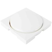 EKO07344 Dimmerratt Renvit RS med centrumplatta Elko