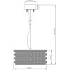Elektra Taklampa, Krom ANETA HOME krom – miniatyr 3