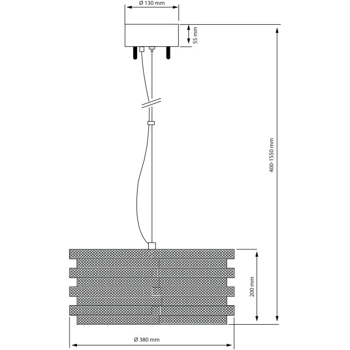 Elektra Taklampa, Krom ANETA HOME krom – bild 3