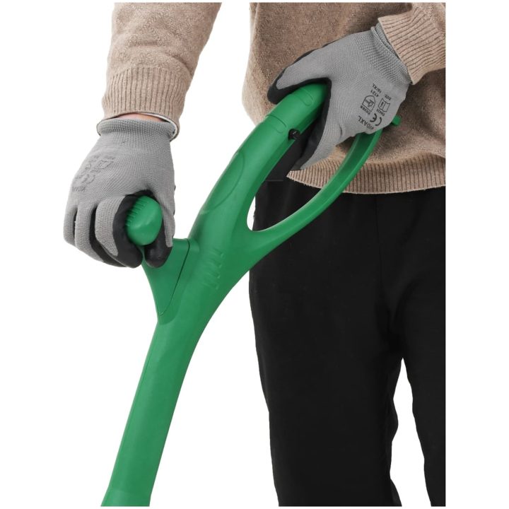 Elektrisk ogräsklippare 140 W grön vidaXL – bild 6