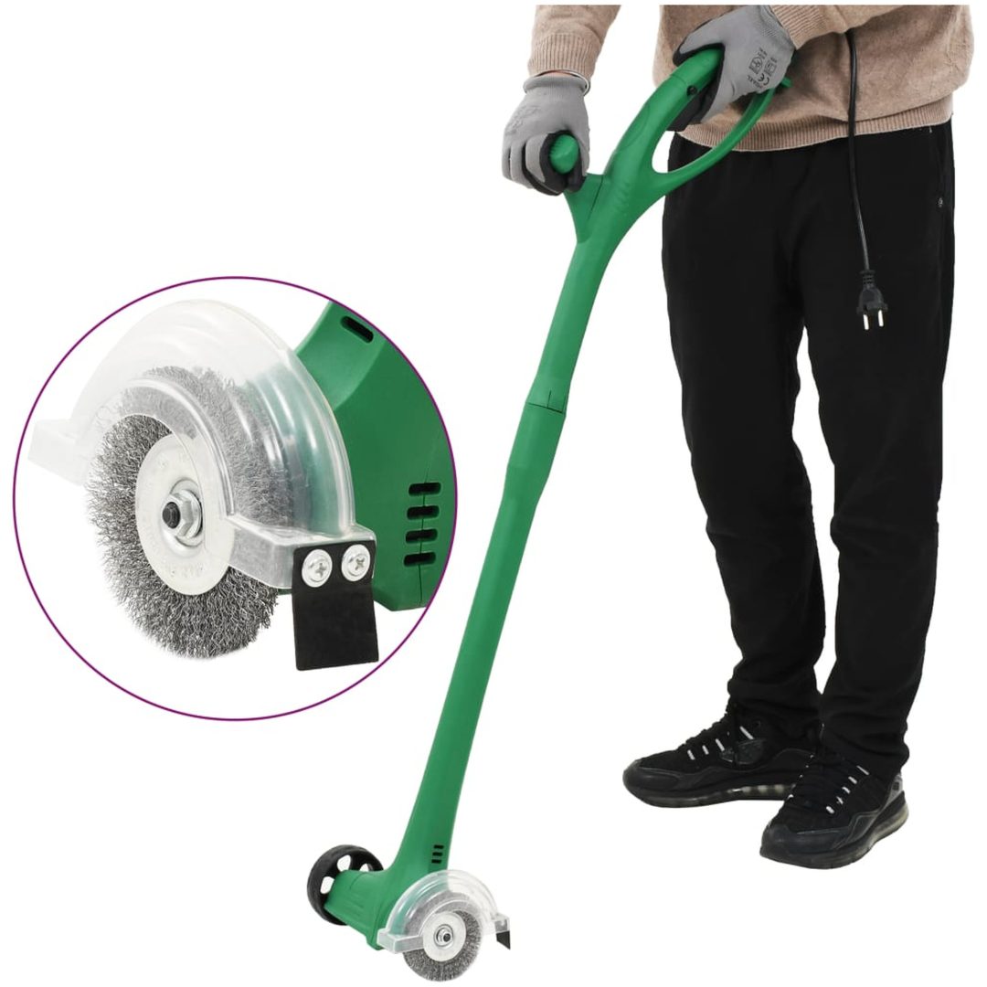 Elektrisk ogräsklippare 140 W grön vidaXL