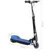 Elektrisk sparkcykel 120 W blå vidaXL – miniatyr 9