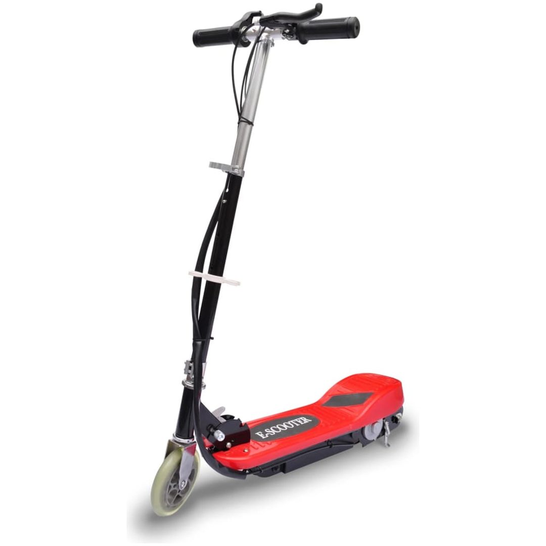 Elektrisk sparkcykel 120 W röd vidaXL
