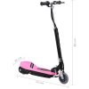 Elektrisk sparkcykel 120 W rosa vidaXL – miniatyr 9