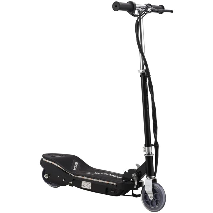 Elektrisk sparkcykel med LED 120 W svart vidaXL – bild 5