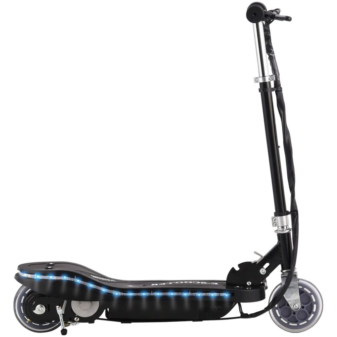 Elektrisk sparkcykel med LED 120 W svart vidaXL