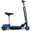 Elektrisk sparkcykel med sadel 120 W blå vidaXL – miniatyr 1