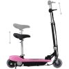 Elektrisk sparkcykel med sadel 120 W rosa vidaXL – miniatyr 2
