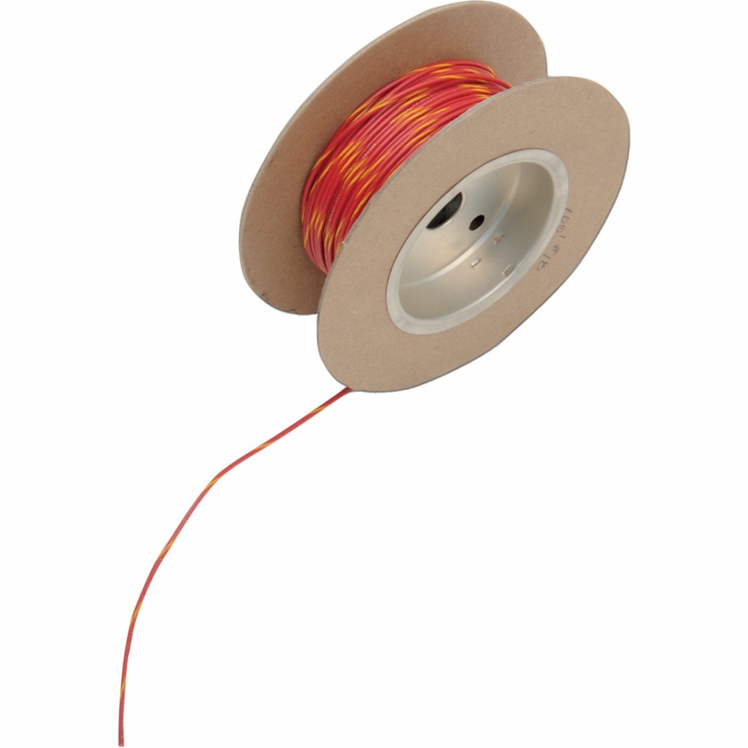Elektronikkabel Röd NAMZ WIRE 18G 100' RED W/YEL