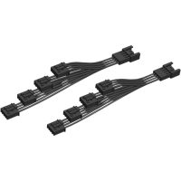 Elektroniktillbehör Y-splitter Svart CIRO