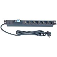 ELLIST 19" 6X230V 3G1,5 Eurolan