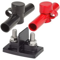 Elskena PowerPost Dual 2x3 8in Studs med isolatorer Blue Sea Systems