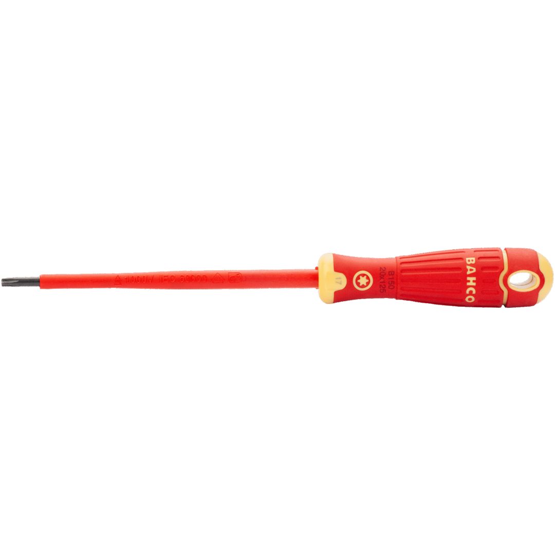 Elskruvmejsel BahcoFIT Isolerad 1000V TORX BAHCO T15 x 24,5 x 125 mm – bild 2