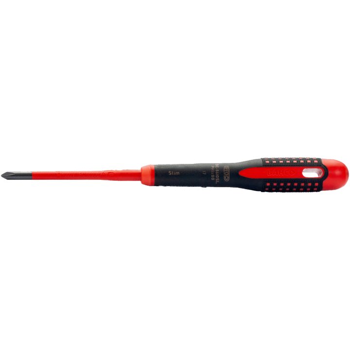 Elskruvmejsel Ergo VDE Isolerad/Slim PH BAHCO PH1 x 20 x 80 mm – bild 3
