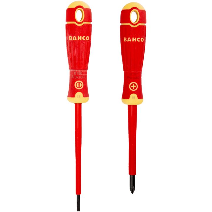 Elskruvmejselset Isolerad 2-Pack BAHCO PH1/SP3 – bild 2