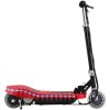 Elsparkcykel med LED 120 W röd vidaXL – miniatyr 1
