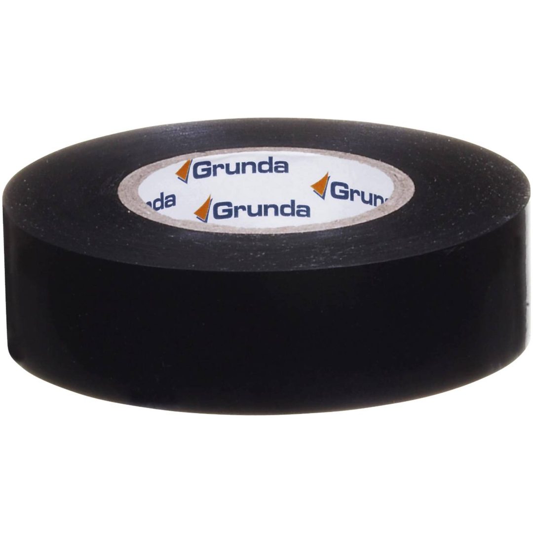 Eltejp Grunda TEJP EL IEC 19MM20M SVART