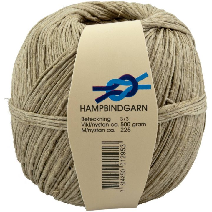 Emballagegarn hampa EMBALLAGEGARN HAMPA 1,6MMX90M – bild 2