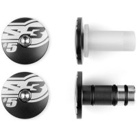 End 5 Bar Ends ⌀12mm Black S3