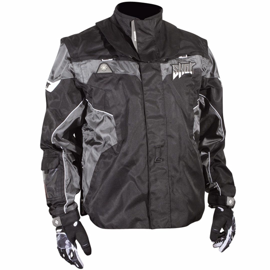 Endurojacka Flexor Svart Shot M