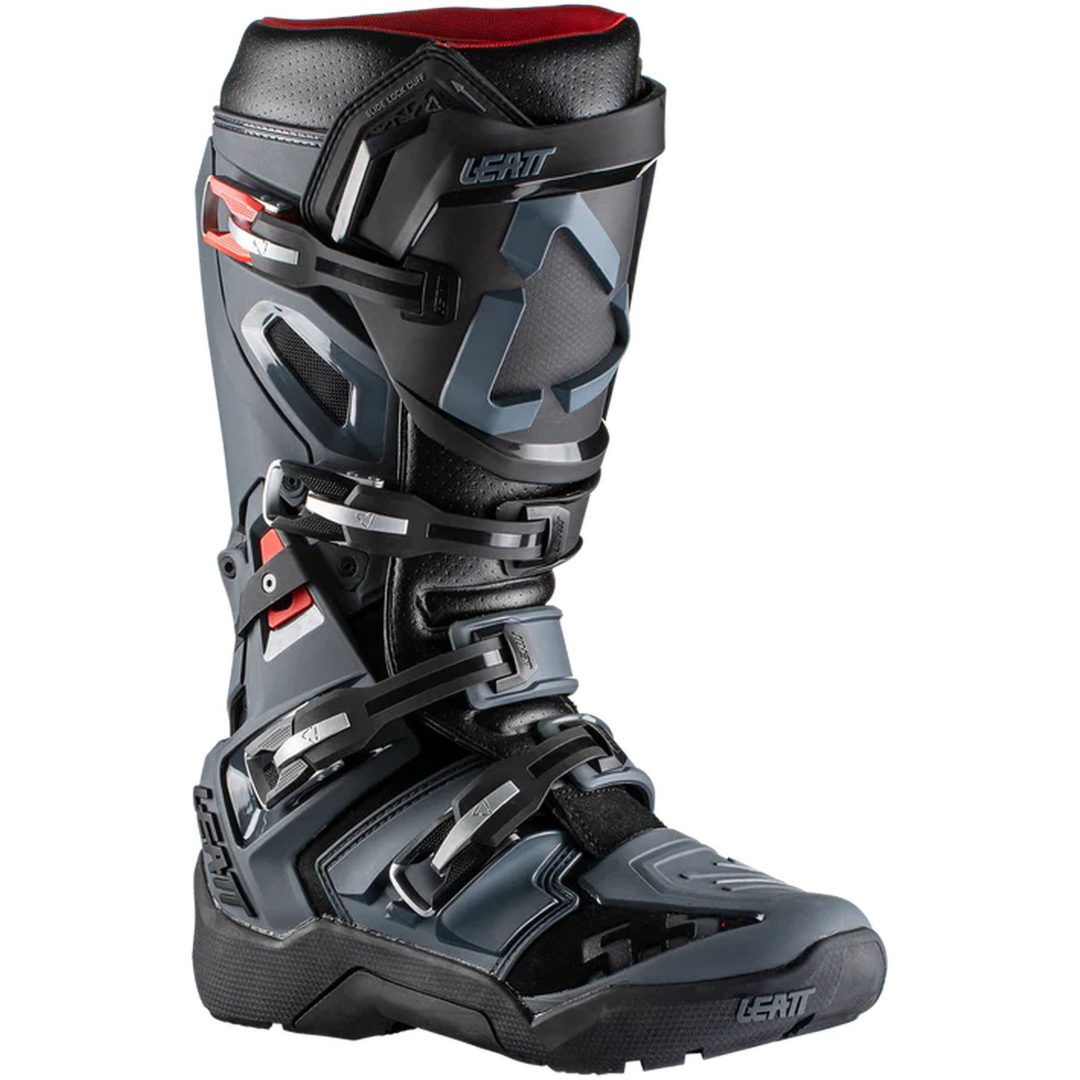 Endurostövlar 5.5 FlexLock Grå/Svart Leatt 42 (US 8)