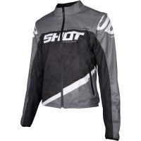 Enduroväst Softshell Lite Svart/Grå Shot