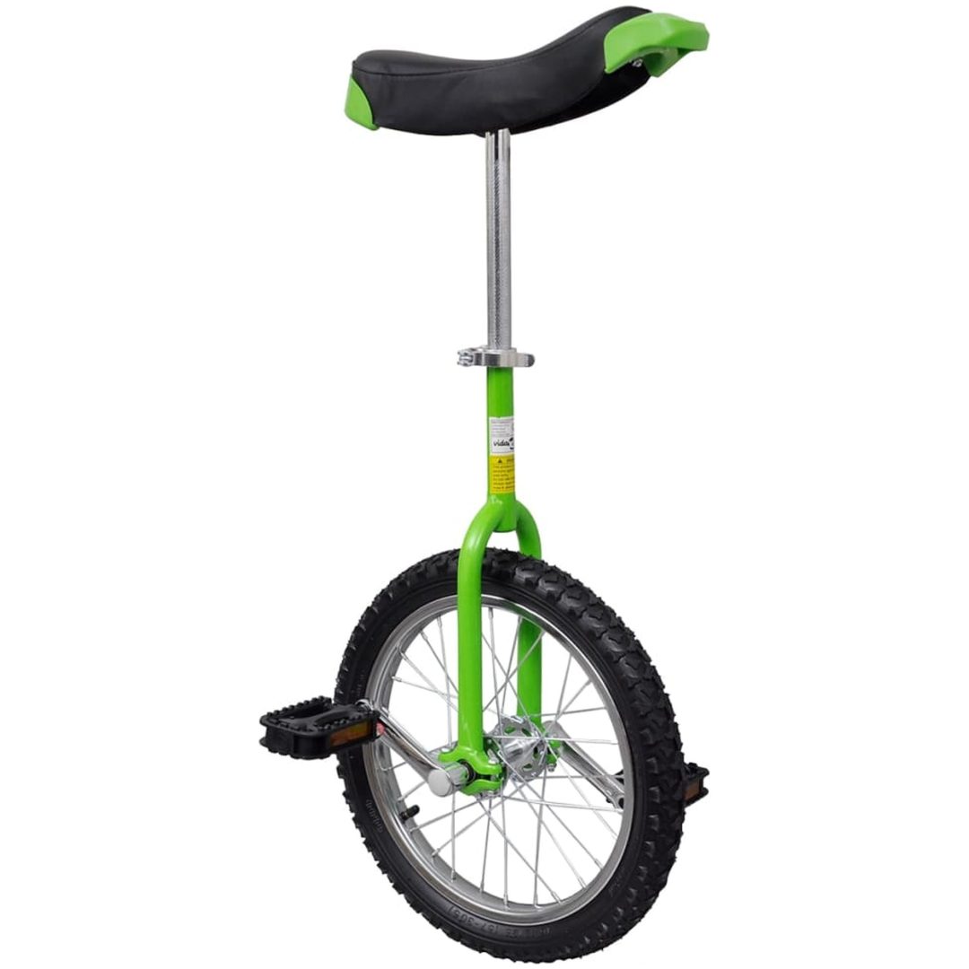 Enhjuling 16 tum grön vidaXL 40.7 cm