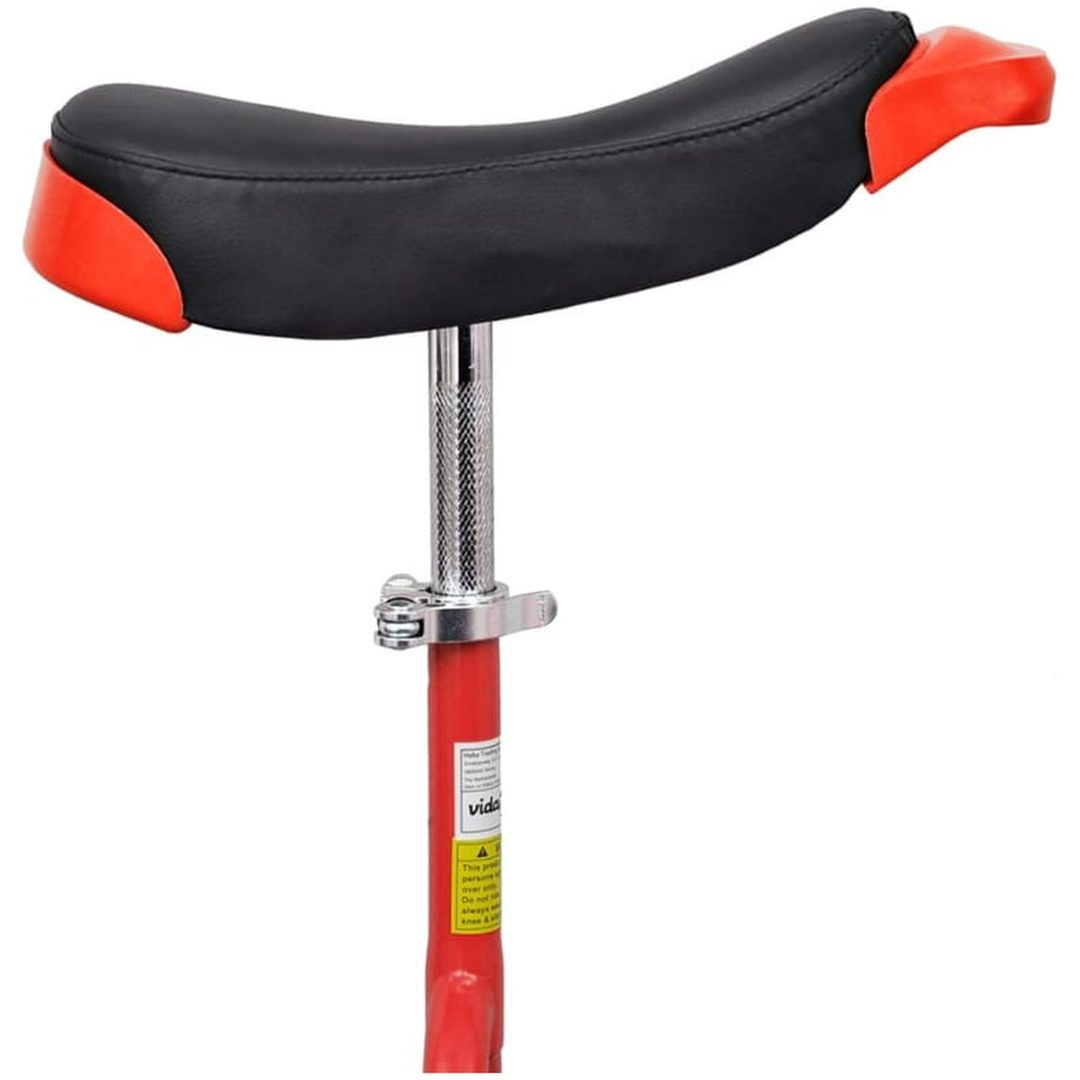 Enhjuling justerbar 20 tum röd vidaXL 50.8 cm – bild 3