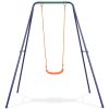 Enkelgunga orange vidaXL 160 x 147 x 180 cm – miniatyr 2