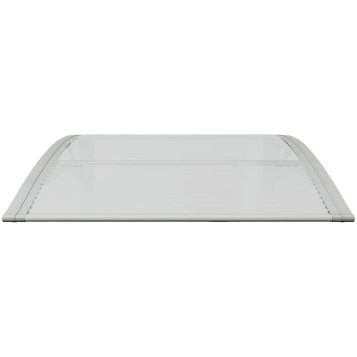 Entrétak grå och transparent 80x75 cm polykarbonat vidaXL 80 x 80 cm – bild 4