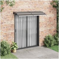 Entrétak svart 200x75 cm PC vidaXL