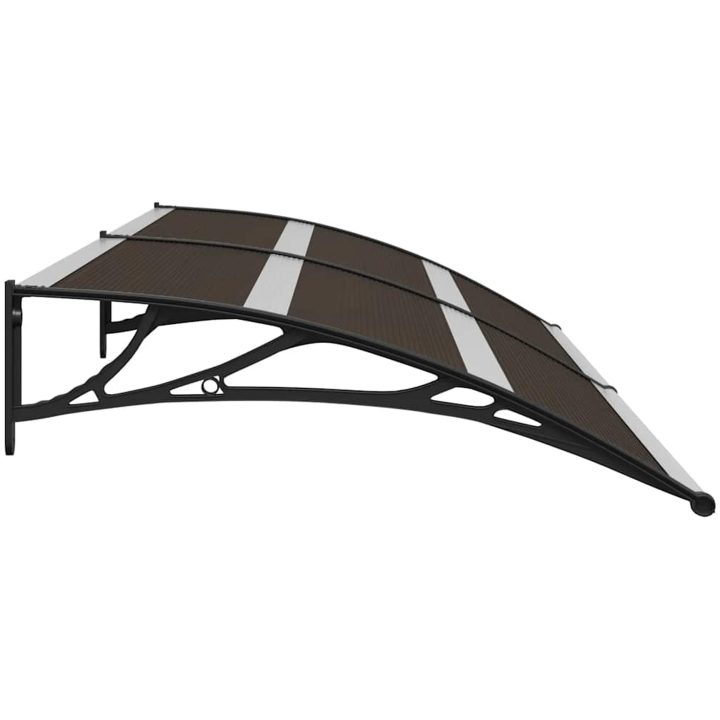 Entrétak svart 240x75 cm PC vidaXL 240 x 80 cm – bild 5