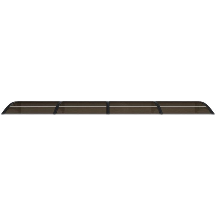 Entrétak svart 350x75 cm polykarbonat vidaXL N/a – bild 3