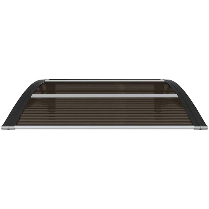 Entrétak svart 80x75 cm polykarbonat vidaXL N/a – bild 4