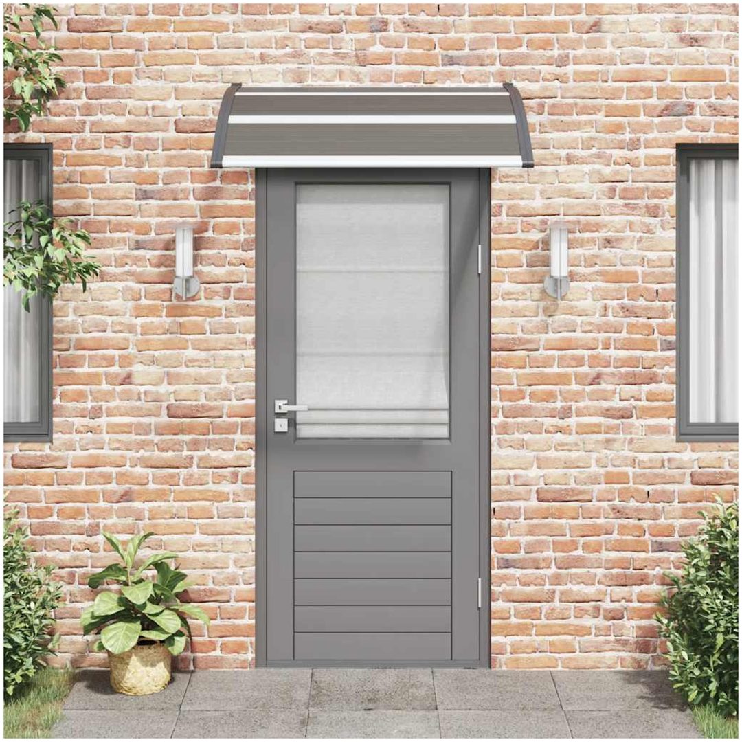 Entrétak svart PC vidaXL 120 x 100 cm – bild 3