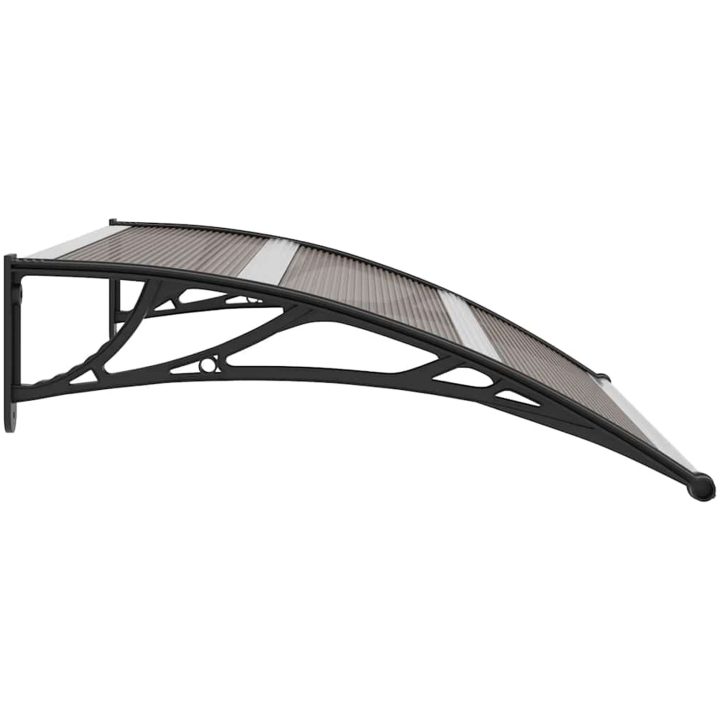 Entrétak svart PC vidaXL 120 x 100 cm – bild 5