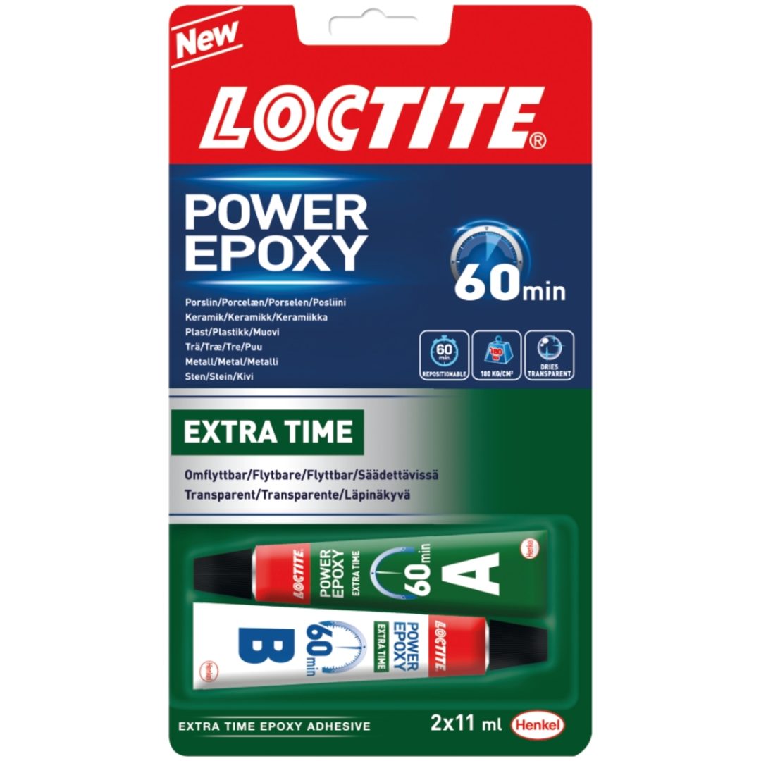 Epoxylim 2x11ml Universal 60 Min LOCTITE Beteckning: 2159262
