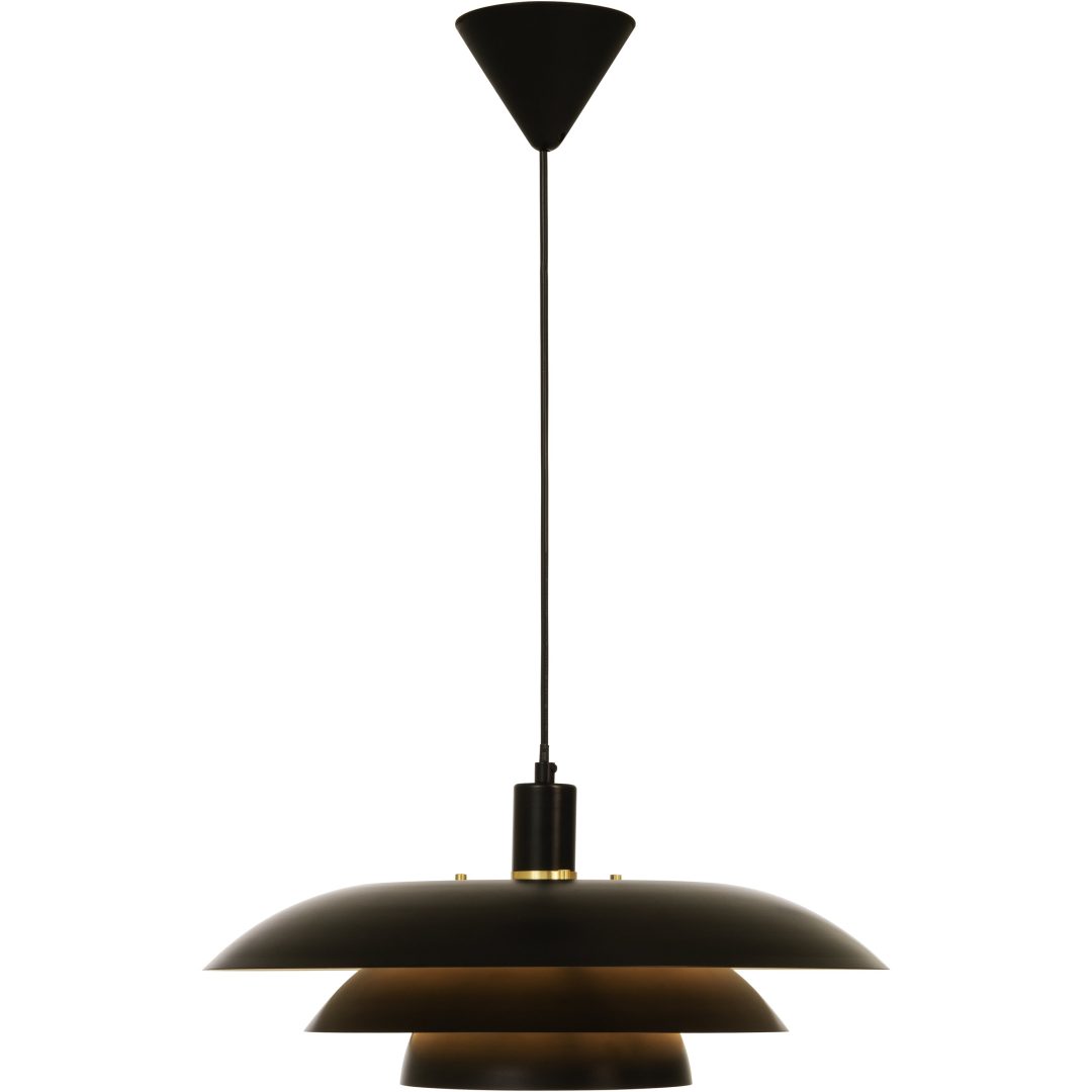 Epsilon Taklampa, Svart ANETA HOME Svart