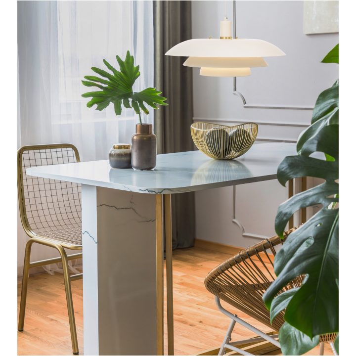 Epsilon Taklampa, Vit ANETA HOME Vit – bild 3