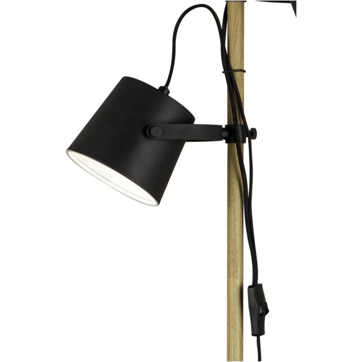 Espresso ANETA HOME Sockel E27 Svart /Trä – bild 3
