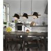 Espresso Taklampa 6:a, Svart/trä ANETA HOME Sockel E27 Svart /Trä – miniatyr 8