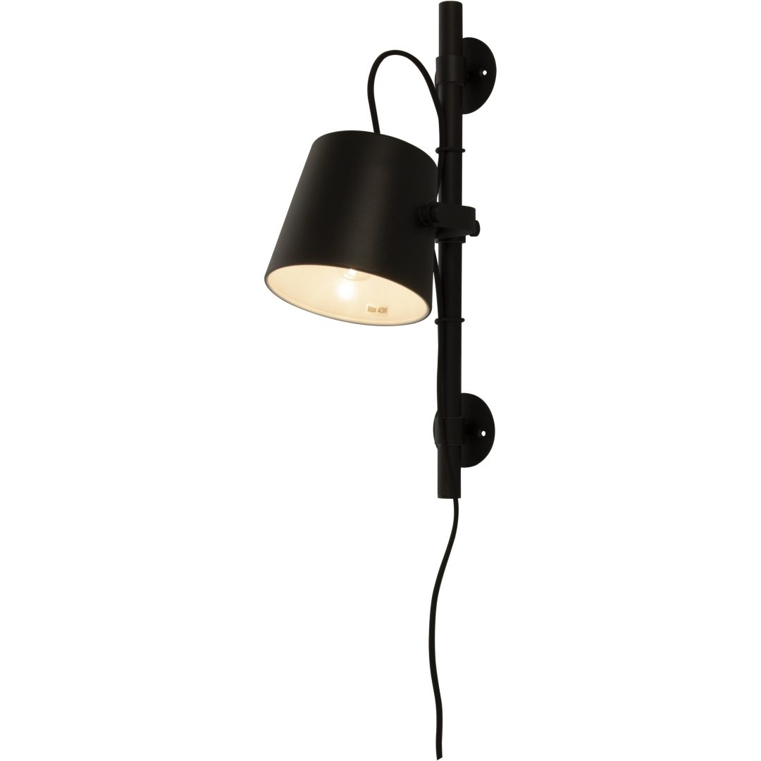 Espresso Vägglampa, Svart ANETA HOME Svart