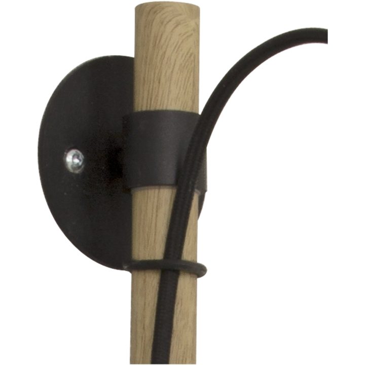 Espresso Vägglampa, Svart/trä ANETA HOME Svart /Trä – bild 3