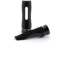 Evo 2 Foot Pegs Black V PARTS