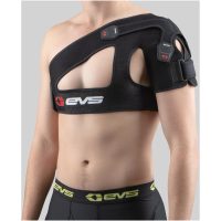 EVS SB03 Axelstöd Svart, S