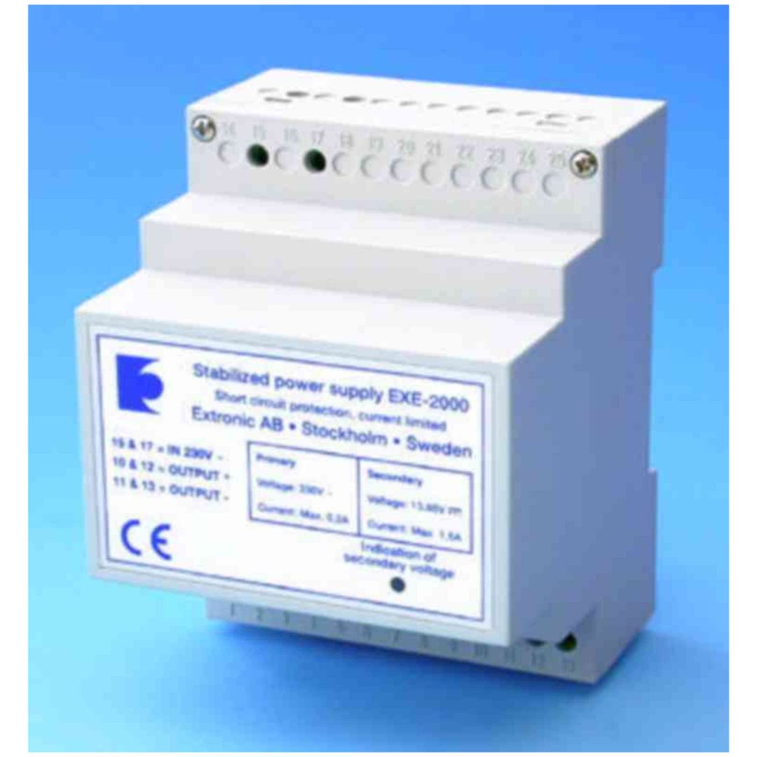 EXE-2000 Strömförsörjning 13,65 VDC Extronic