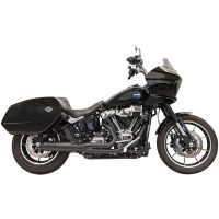 EXHAUST SUPERBIKE 2:1 BLACK 4" MUFFLER M8 SOFTAIL 2022-25