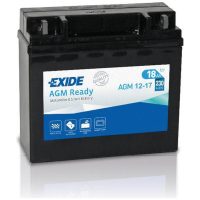 Exide Batteri AGM12-17 12V 18Ah